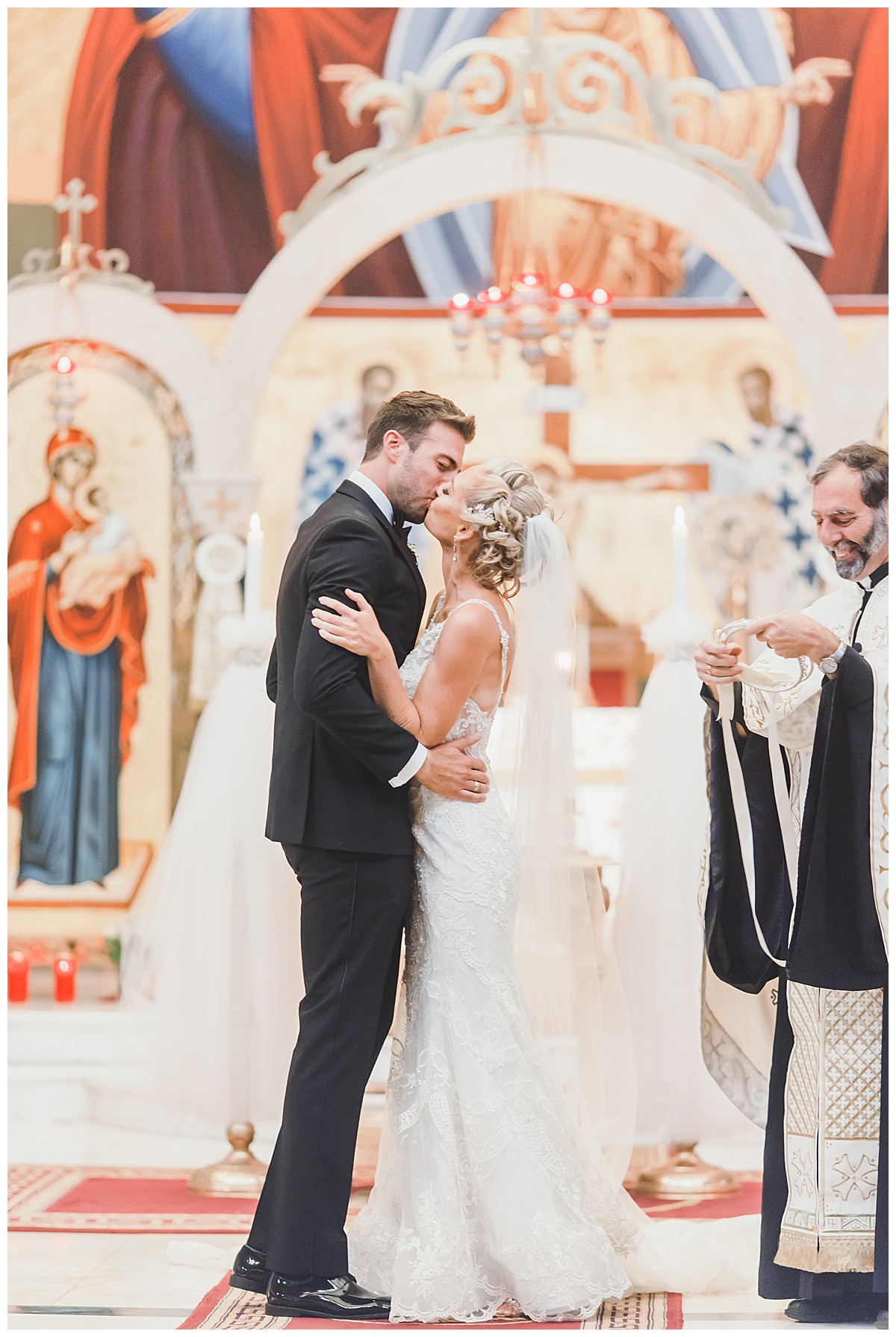 Greek orthodox wedding ceremony