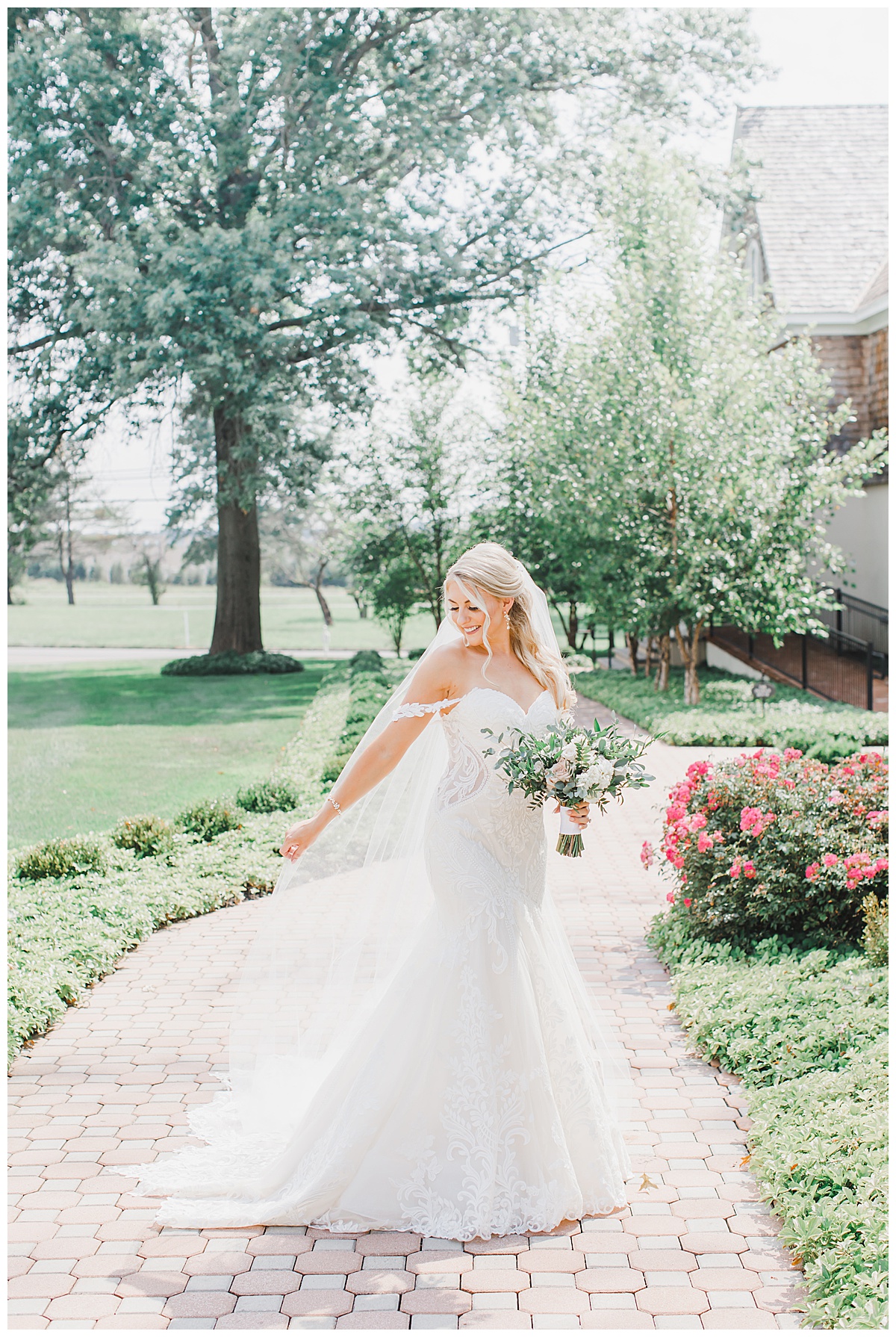 The Ryland Inn Coach House Bride