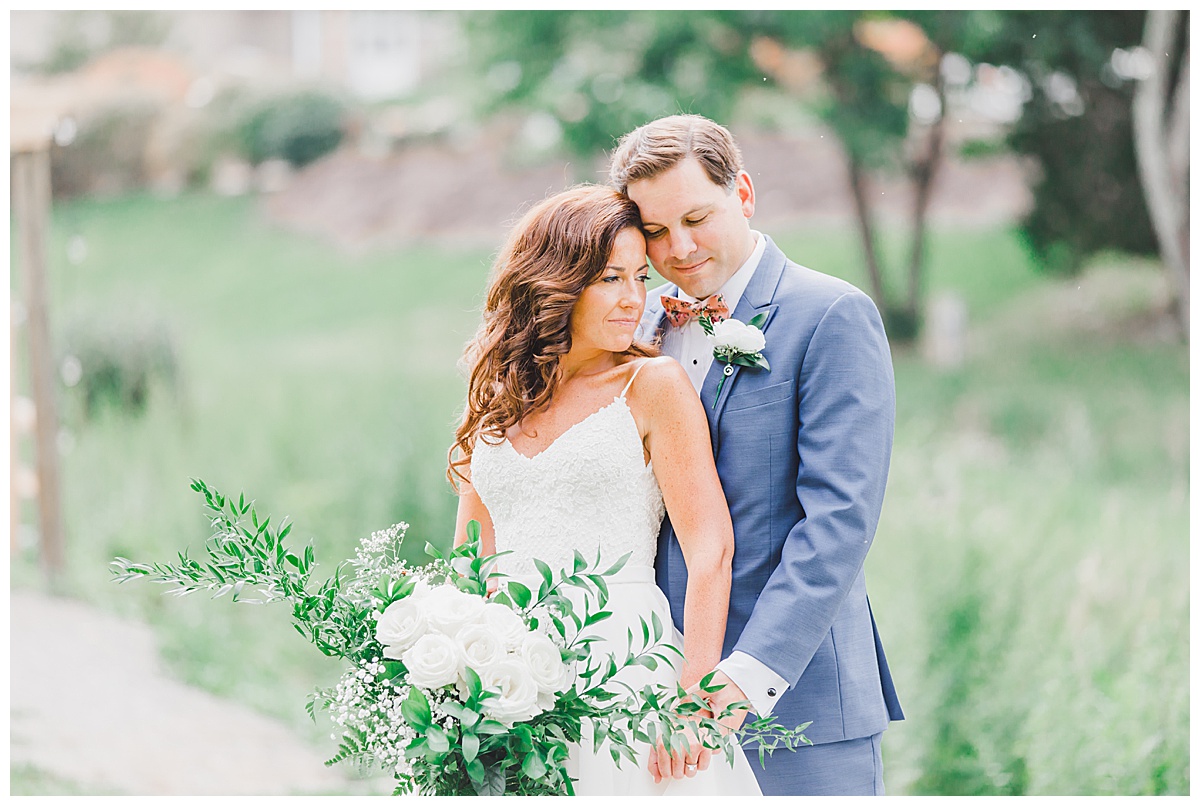 Bear Brook Valley Wedding Bride and Groom Barn Style 