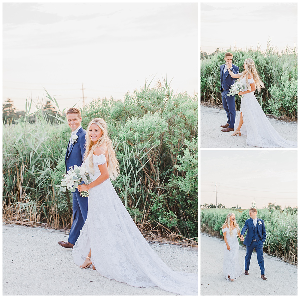 LBI NJ Bride and Groom 