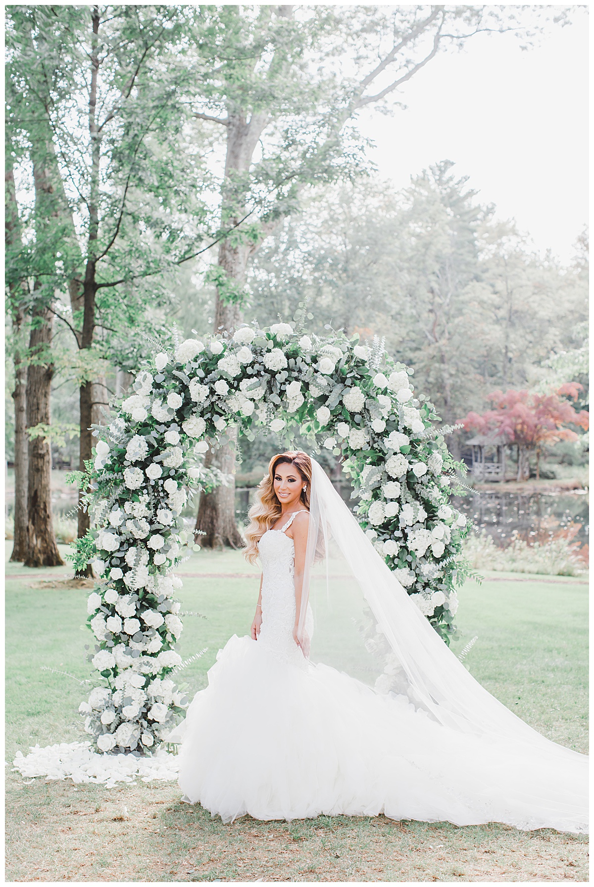 floral arch ceremony 