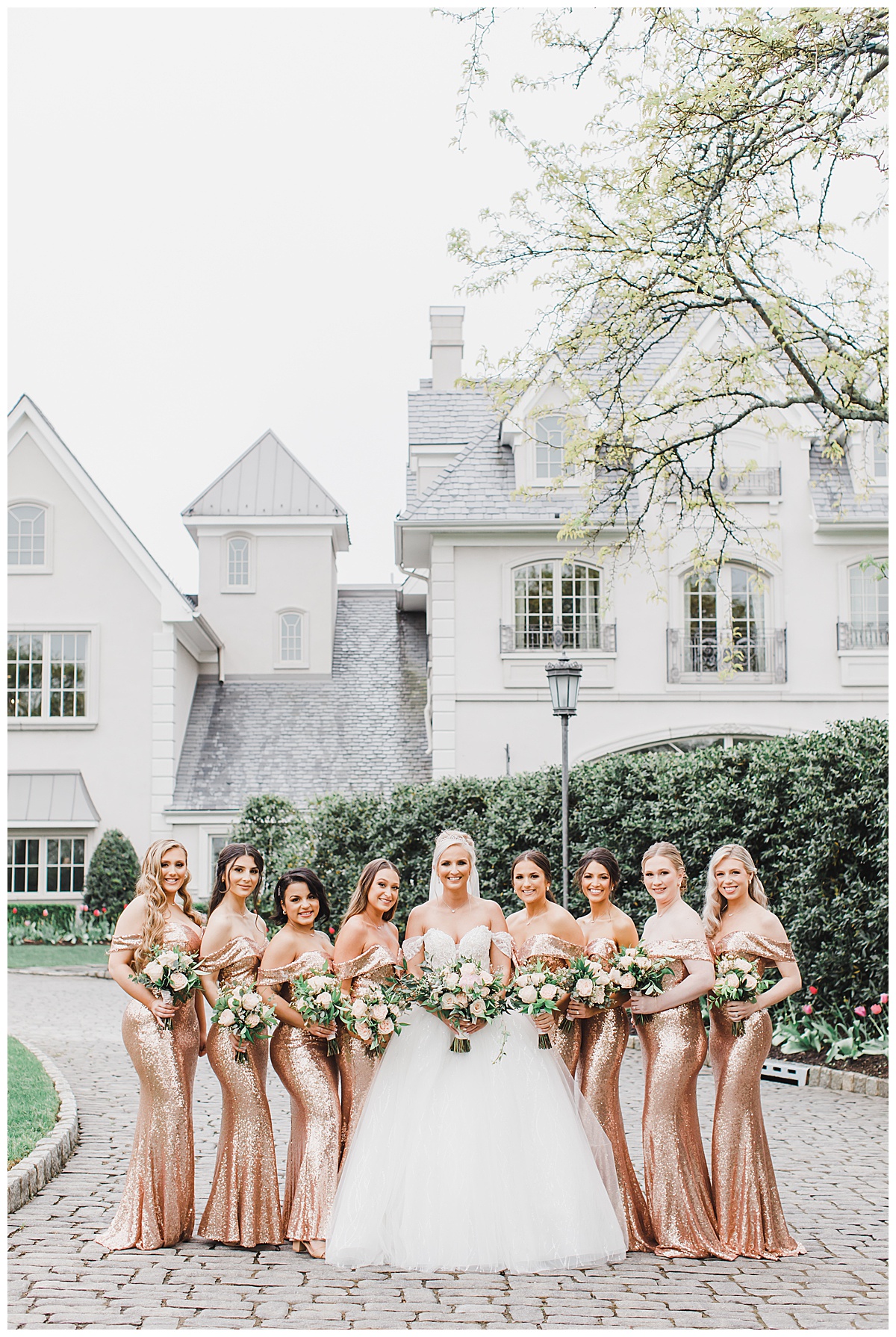 Bridesmaid Dresses Rose Gold at Park Chateau 
