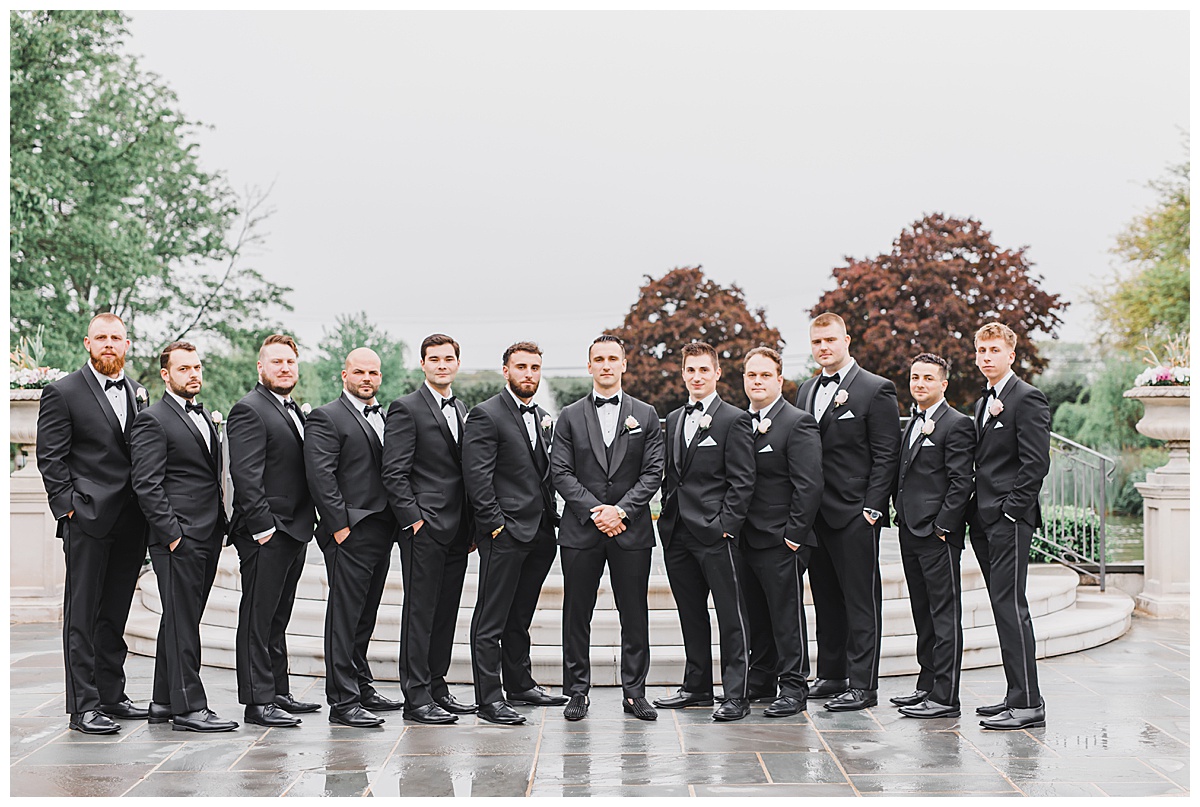 Groomsmen at Park Chateau 