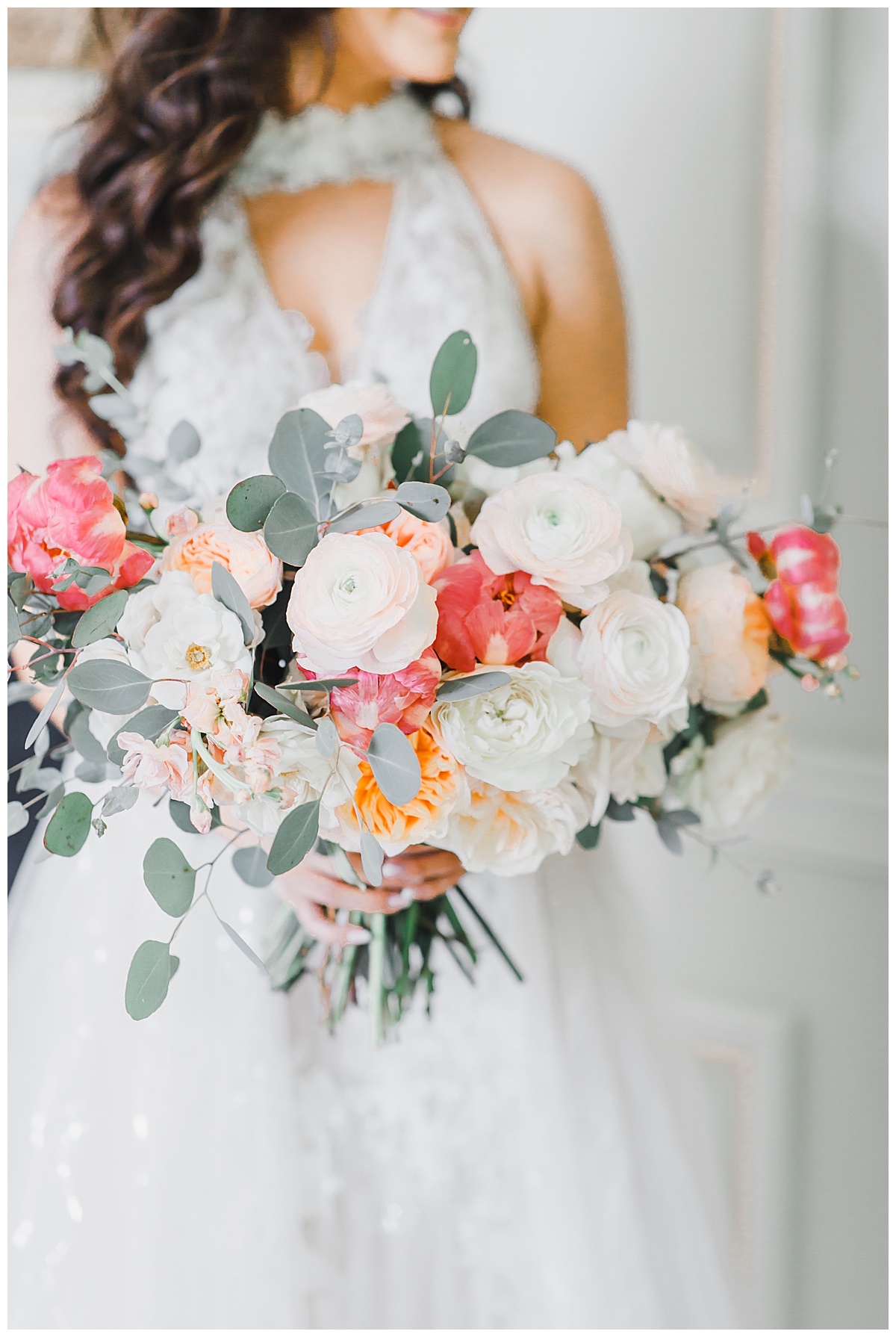 beautiful spring floral bouquet 