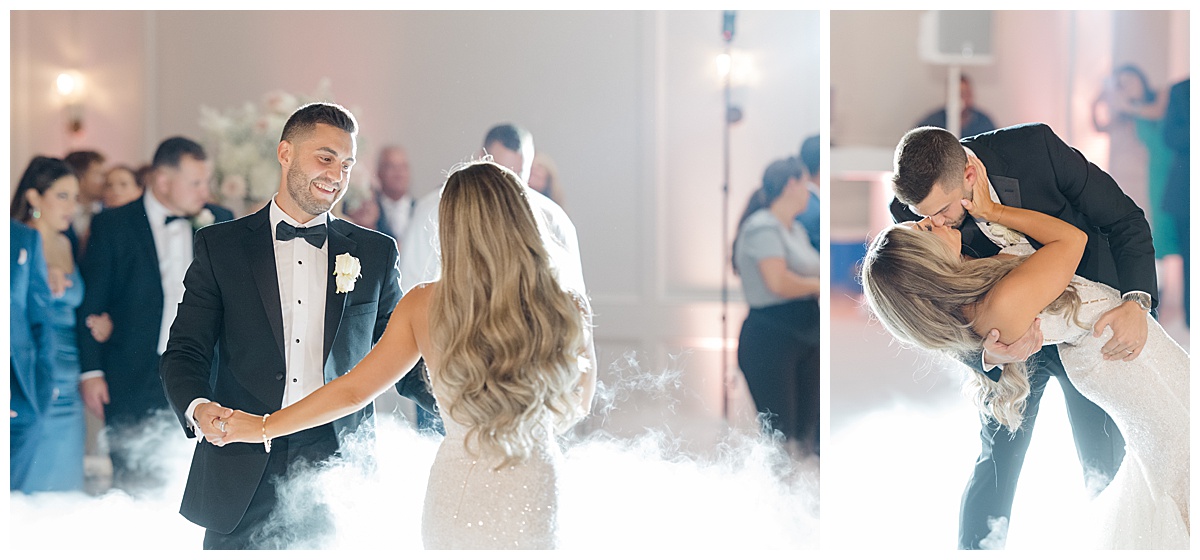 First dance with smoke at Renault Winery. 