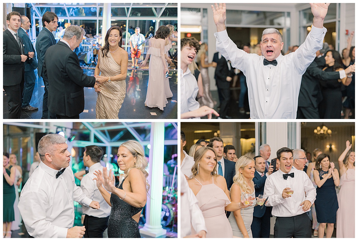 Candid moments from the dance floor at Mallard Island Yacht Club. 