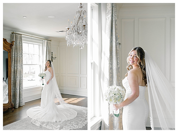 Golden hour portraits at Park Savoy Estate wedding in NJ estate grounds