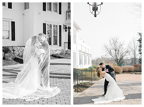 Park Savoy Estate wedding venue exterior in Florham Park New Jersey