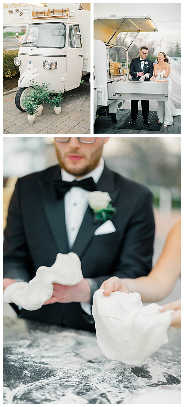 Chapel ceremony at Park Savoy Estate wedding in New Jersey with natural light