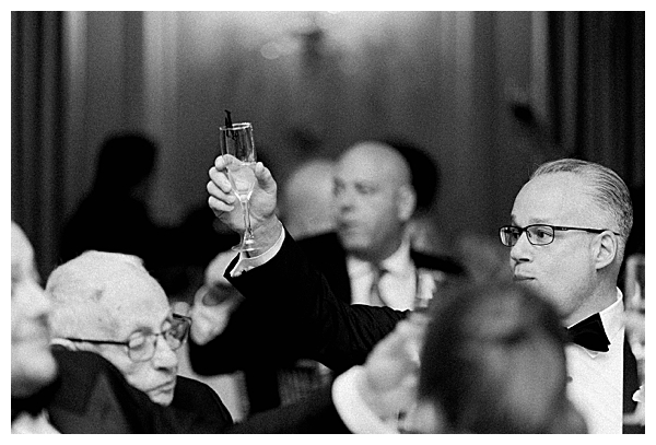 Elegant Park Savoy Estate wedding in New Jersey with bride walking down chapel aisle