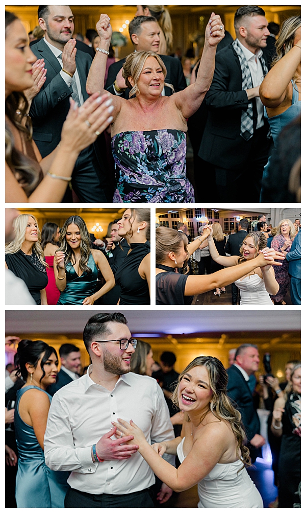 Elegant Park Savoy Estate wedding in New Jersey with bride walking down chapel aisle