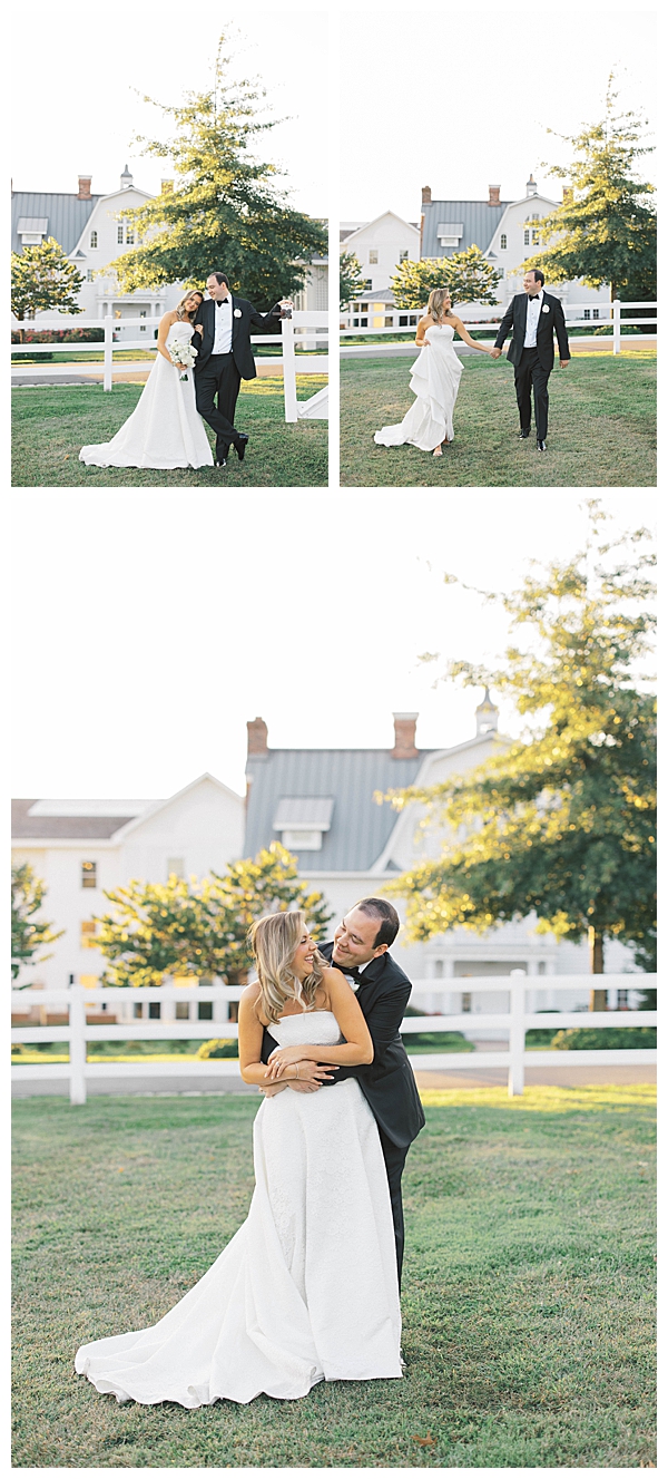 Ryland Inn NJ wedding ceremony with white florals