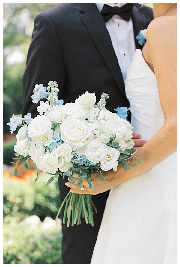 romantic wedding portraits with soft light