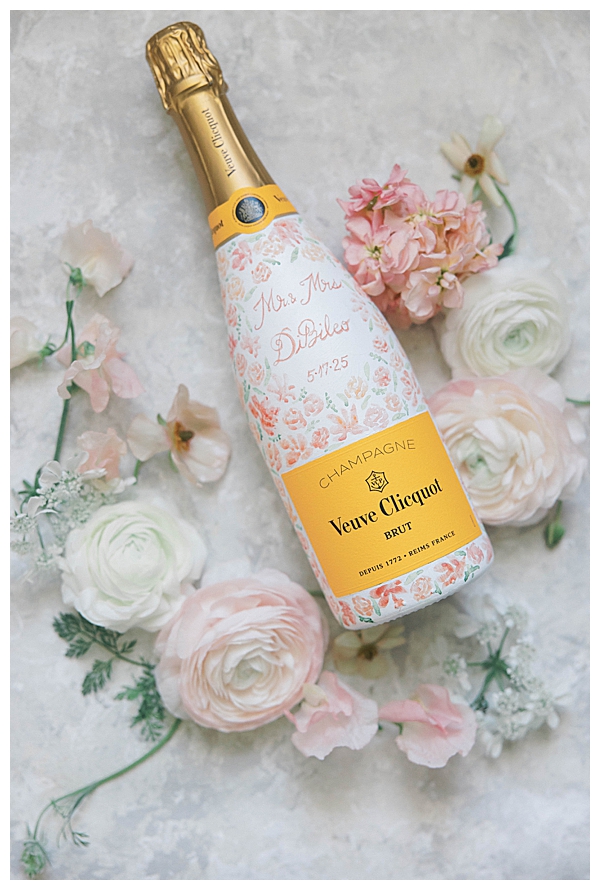 Bridal bouquet with blush roses and greenery at Fiddler’s Elbow