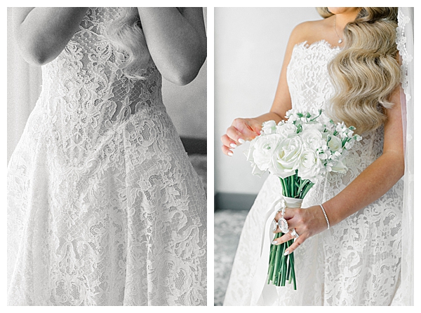 Bride veil portrait Hamilton Manor wedding NJ