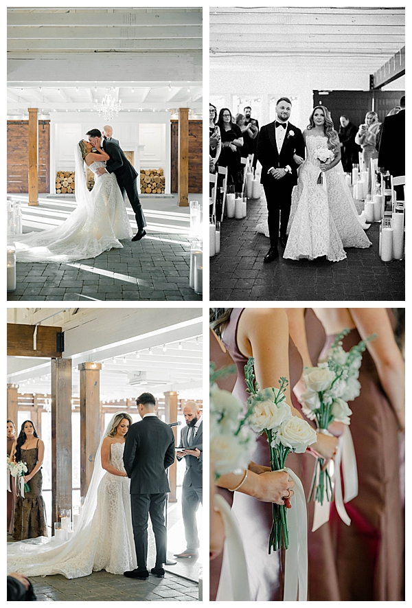 bride walking down the aisle