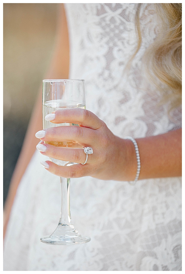 Bride and groom smiling at Hamilton Manor wedding NJ