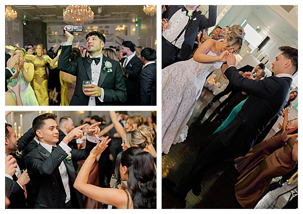 Packed dance floor at Hamilton Manor wedding NJ