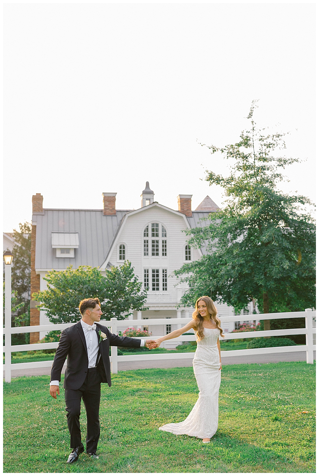 Heili and Gino summer portrait session New Jersey wedding