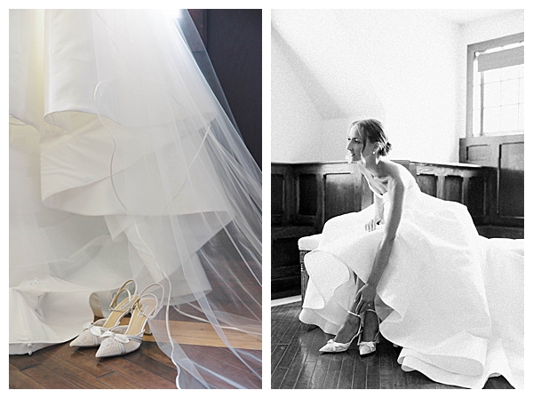 candid bridal getting ready photos Hotel du Village