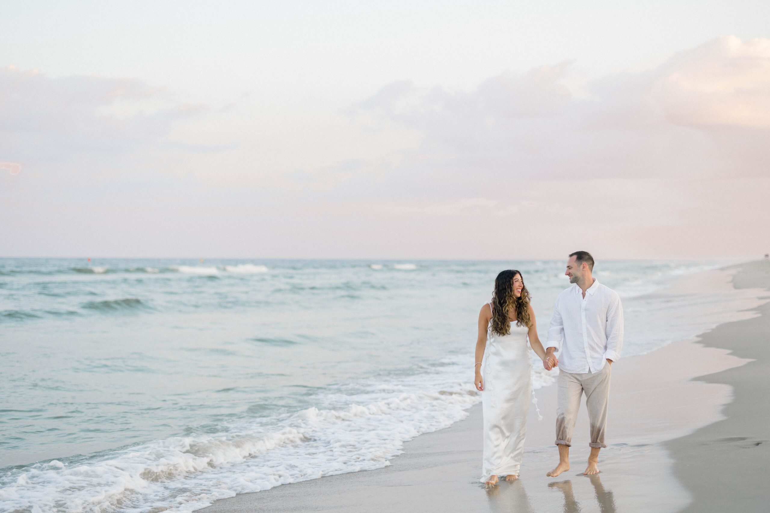 Rachel and Ben formal bay portraits — LBI engagement session — Molly Sue Photography