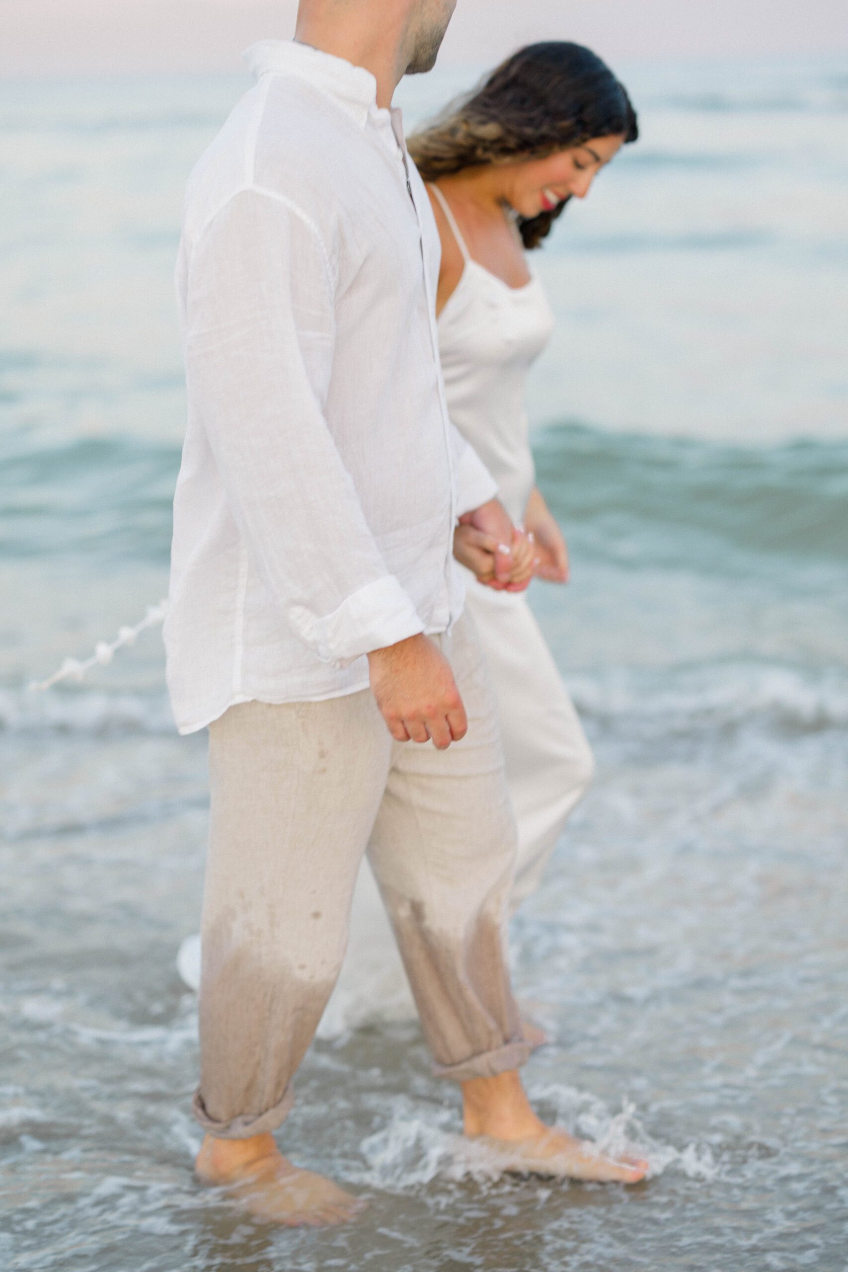 Rachel and Ben formal portraits — Long Beach Island engagement session — Molly Sue Photography NJ