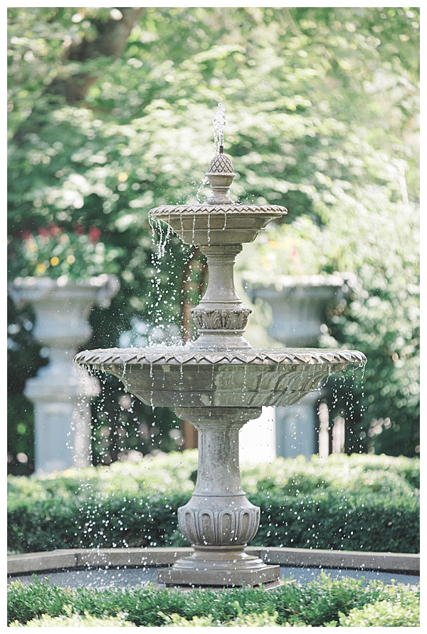 scenic wedding portraits Hotel du Village grounds