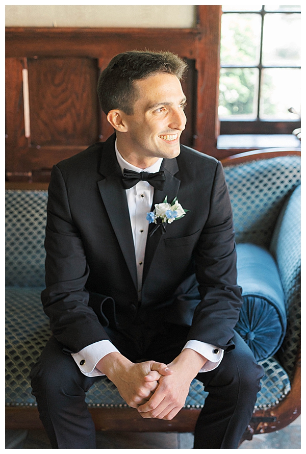 groom at hotel du village