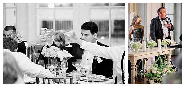 father of the bride giving speech