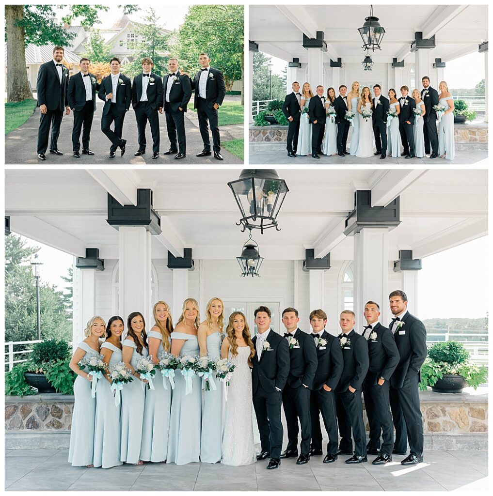 Ryland Inn wedding photographer bridesmaids portraits summer wedding