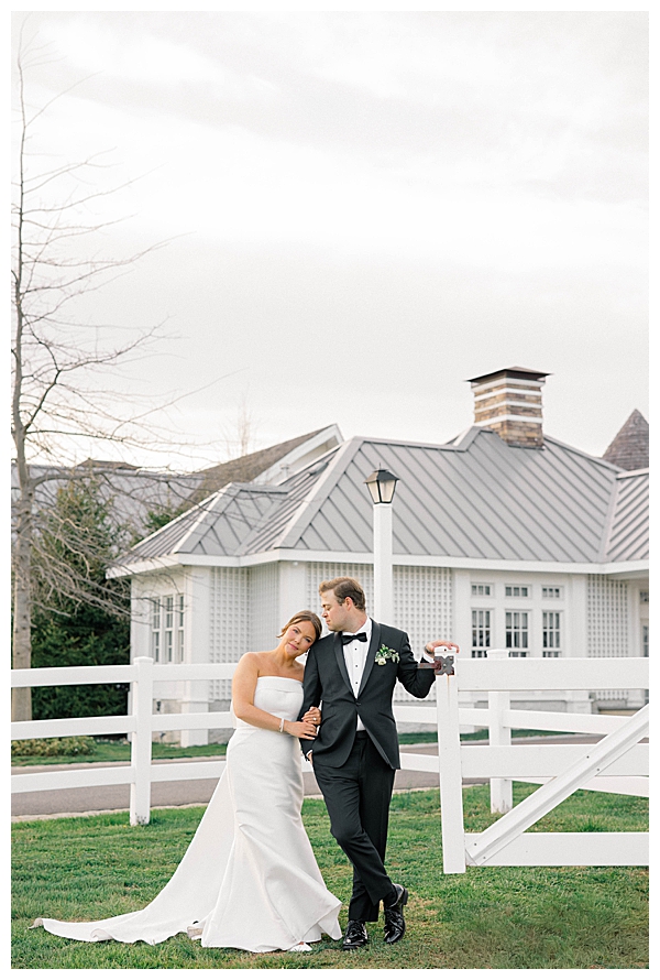 Candid wedding moment captured by Molly Sue Photography at the Ryland Inn, NJ