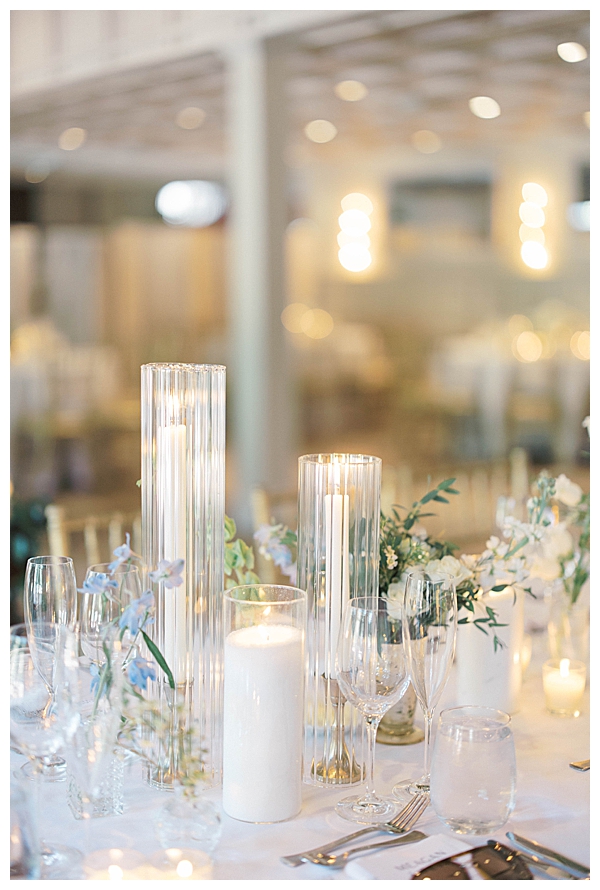 romantic wedding decor Pennsylvania venue