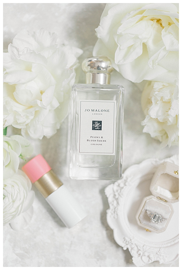 Tilling House Eatontown wedding bridal bouquet with white blooms and lush greenery