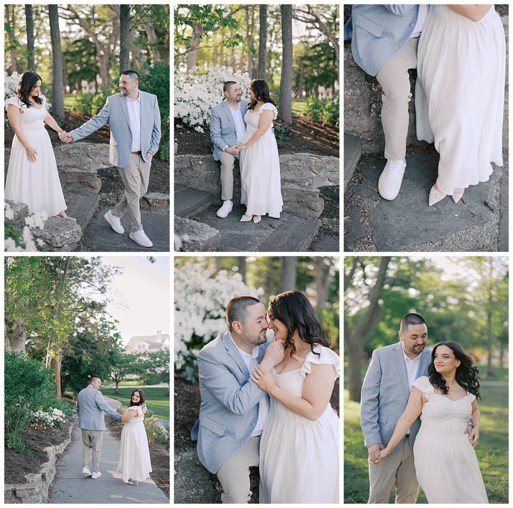 Natalie and Josh engaged couple photographed by Molly Sue Photography NJ