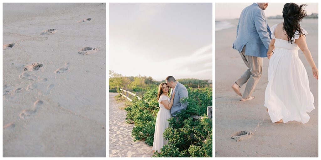 Natalie and Josh NJ engagement session captured by Molly Sue Photography