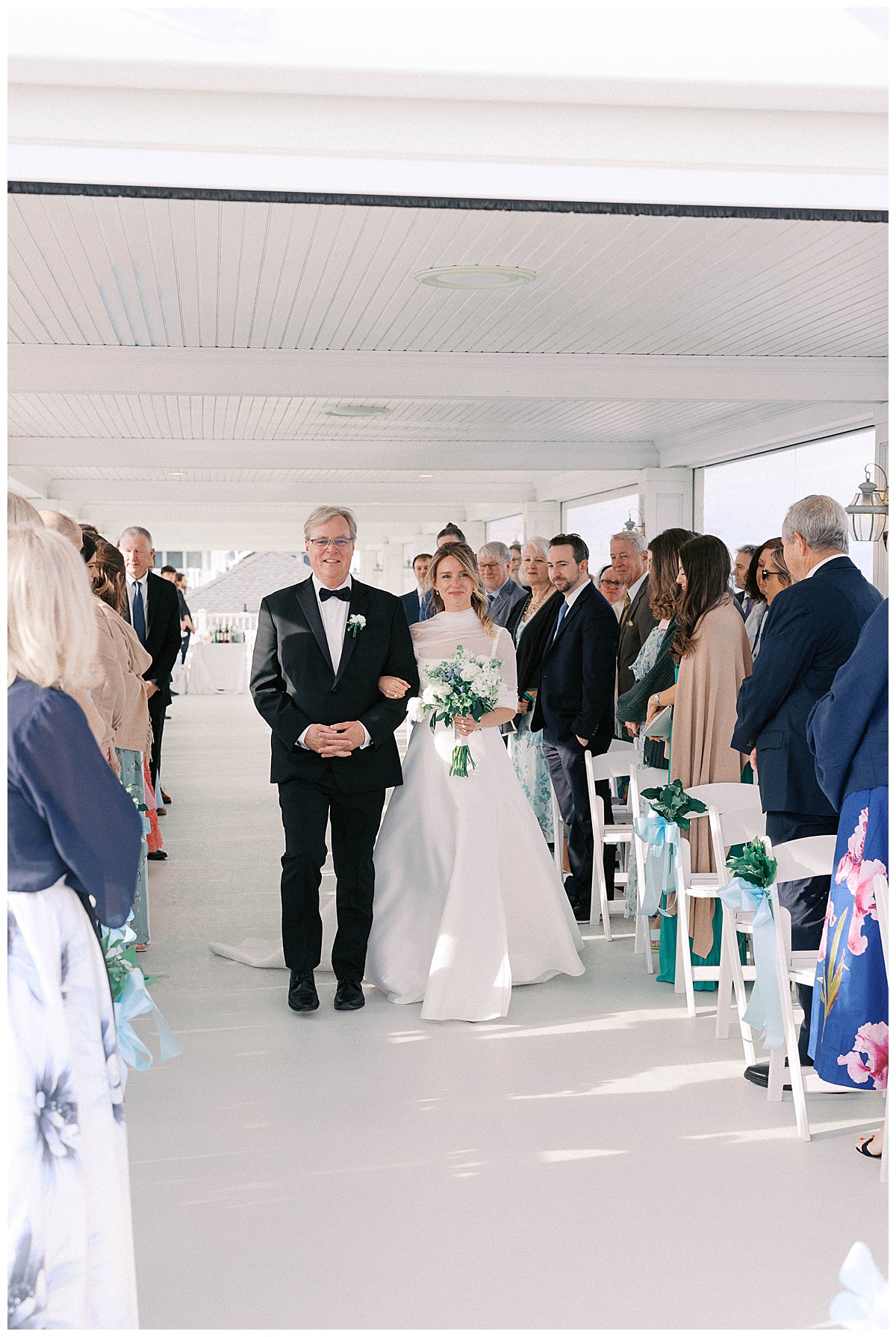 Spring Lake Bath and Tennis Club wedding ceremony