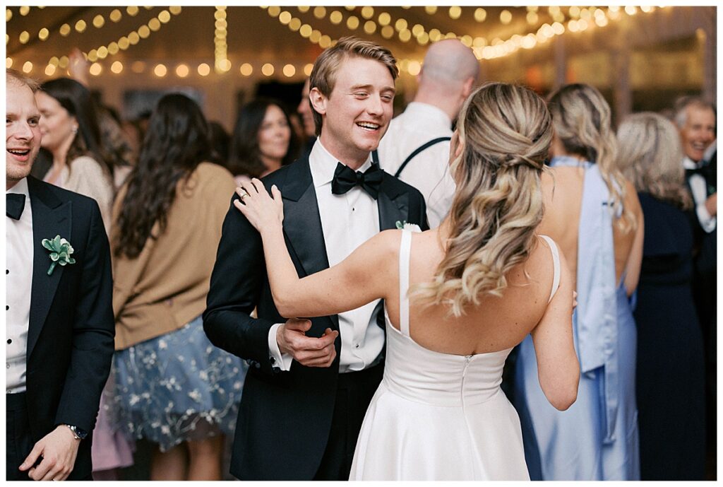 Maggie and Mark first dance Spring Lake wedding
